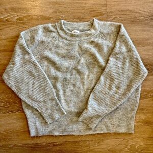 Short Story Cozy Warm Lightweight Women's Gray Sweater Size MP/LP